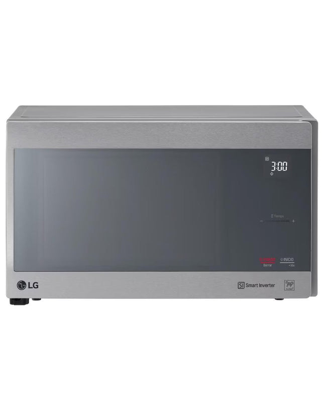 Horno de microondas con grill LG MH1596CIR 1.5 Pies NeoChef Grill Plata