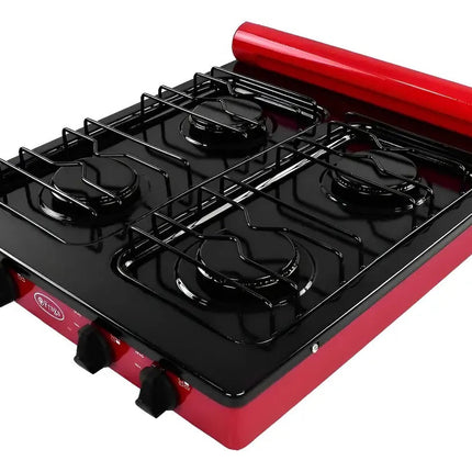Parrilla Fraga P705 4Q Negro Rojo