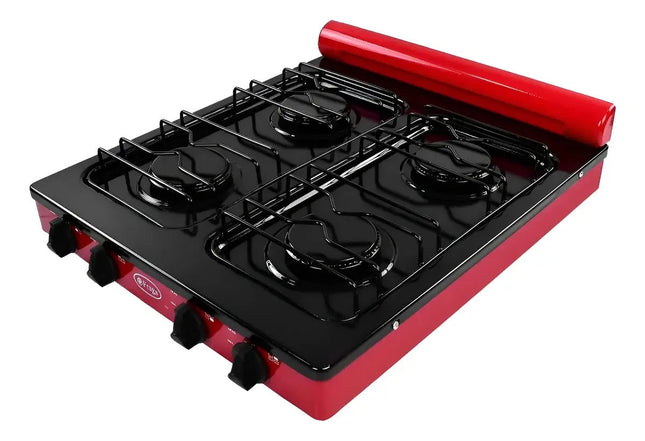 Parrilla Fraga P705 4Q Negro Rojo