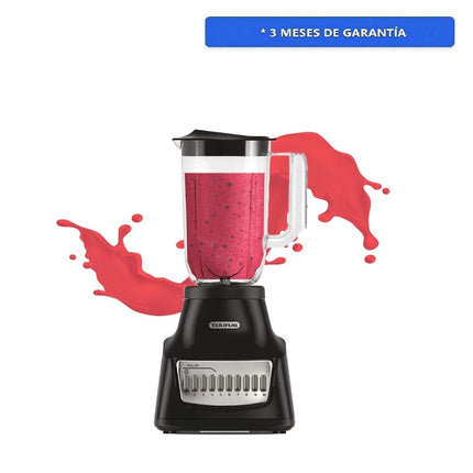 Licuadora Taurus GRANDEUR NEG Plástico 1.25 L 10 Vel Potente Motor 500 W Cuchillas Desmontables de Acero Inoxidable