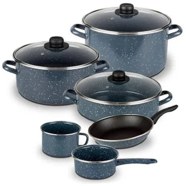 Batería Ekco 28831 9 piezas Gris