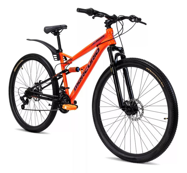 Bicicleta Mercurio Kaizer Dh 21 Velocidades R29 Naranja Tamaño Del Cuadro M