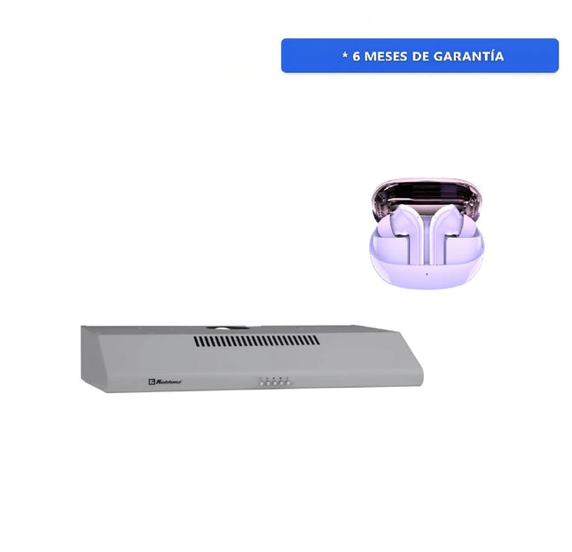 Campana Koblenz CMK-76G 30" Gris de pared + Audifonos de regalo EP-10043PR
