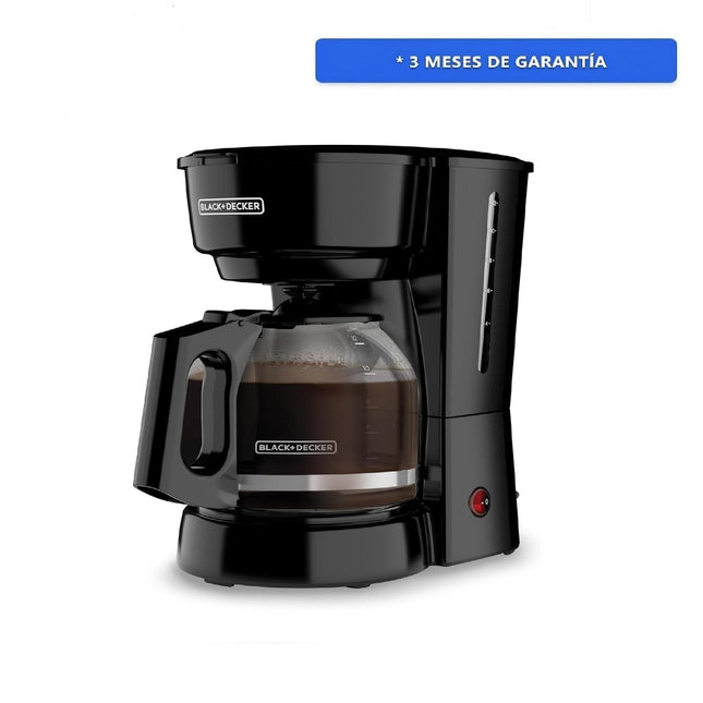 Cafetera Black&Decker CM0916B 12 Tz Base Caliente Jarra Antigoteo Negro