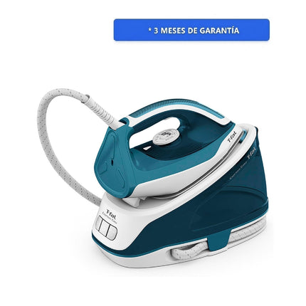 Plancha Express T-Fal SV6115X0 Easy Blanco/Azul tanque de 1.4 L