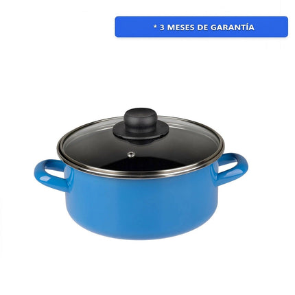 Cacerola Ekco CACE EMO20AZ Emotions 20 cm de Acero Azul