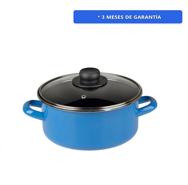 Cacerola Ekco CACE EMO20AZ Emotions 20 cm de Acero Azul