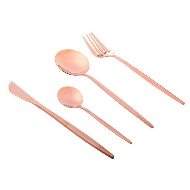 SET DE CUBIERTOS VASCONIA 16 PZAS 60001365 Rosa