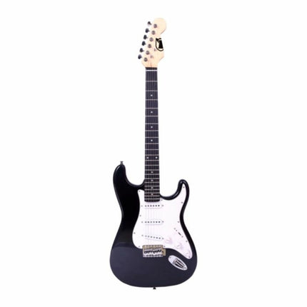 Pak Guitar Pro Amplificador Mitzu KAG-2001 para guitarra 6.5 con BOOTS 25W RMS + Guitarra Electrica KGE-3901 STRATOCASTER 39 de Madera
