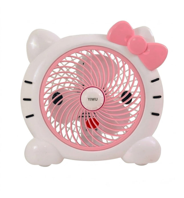 Ventilaador Fussion/YIWU VENT-0015 portatil Katty 6" 2 Vel Ajustables