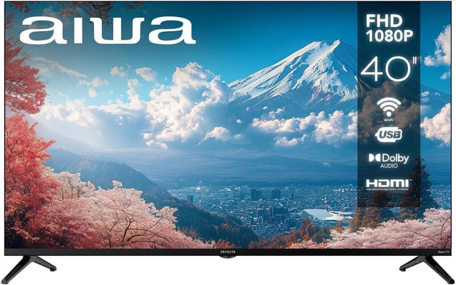Pantalla Aiwa AW40B4SMRK Smart TV de 40'' Roku LED Full HD