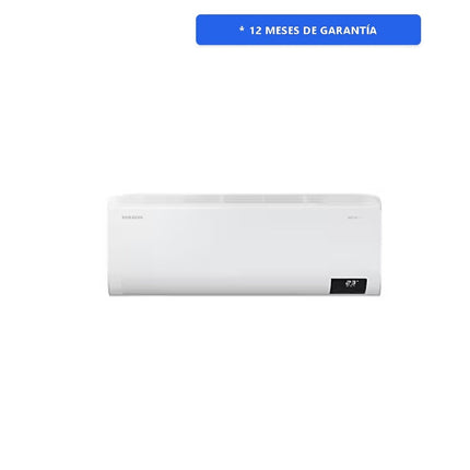 Aire Minisplit Samsung AR12DVFAAWK/AX 12,000 BTUS 1 Ton S/Frio Inverter 220V