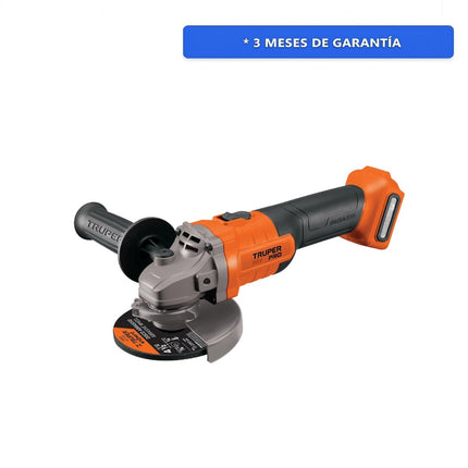 Esmeriladora Truper ESMI-20AS 4-1/2', Pro 20V, sin accesorios