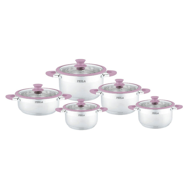 Bateria Perla Rebeca R011RS de 10 pzas