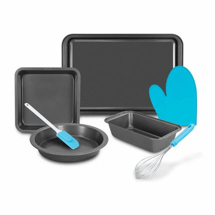 SET DE REPOSTERIA VASCONIA 4026016 Acero Carbonizado 7 pzs