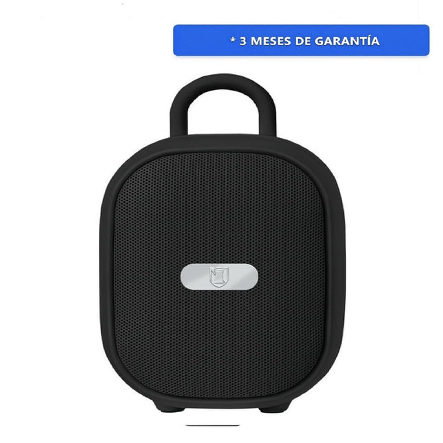 Bocina Portátil Bluetooth Kaiser KBF-4002BK Reproductor FM con Luz Multicolor Negro