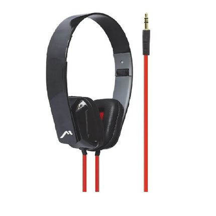 Audífonos Mitzu MH-5028BK Diadema Negro Plegables Aislantes