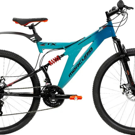 Bicicleta Mercurio Ztx Ds 21 Velocidades Rodada 26 Celeste Unitalla Único
