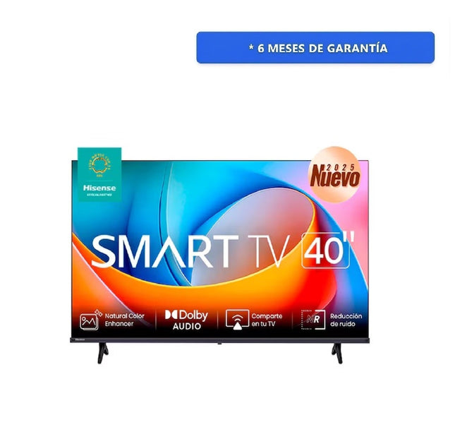 Pantalla Smart TV Hisense 40A4NV Led 40 Pulgadas Full HD