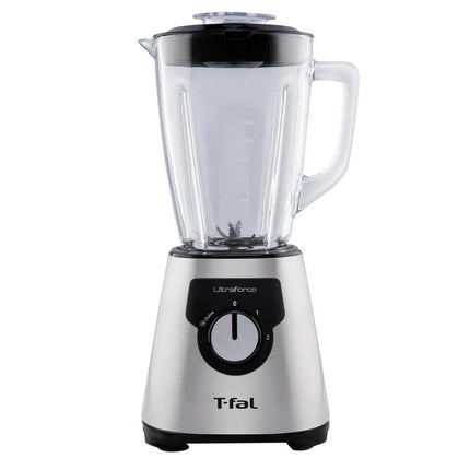 Licuadora T-Fal Ultraforce 2 Vel Vaso de Vidrio LN322DMX Acero Inox