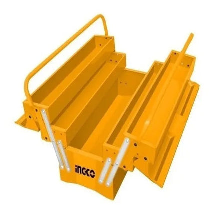 Caja De Herramientas Metalica INGCO HTB02 con 3 compartimentos