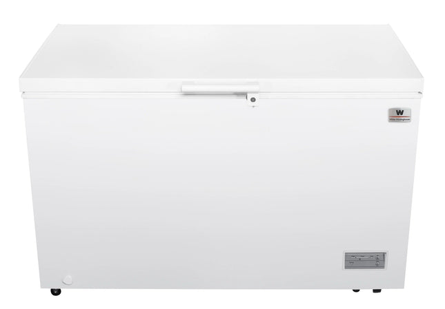 Congelador White Westinghouse WWCCF134380LHWSD 14 pies con luz interior