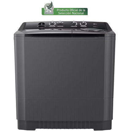 Lavadora LG WP18MAR Carga Superior Doble Tina con Sistema Sin Aspas Roller- Jet 18Kg Gris