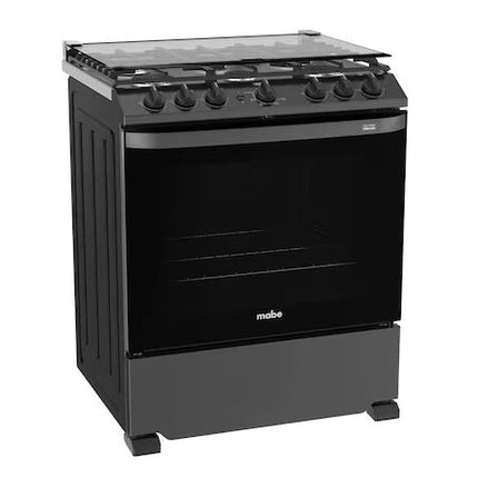 Estufa Mabe de Piso EMH7602JBS0 30" con 6 Quemadores de Gas