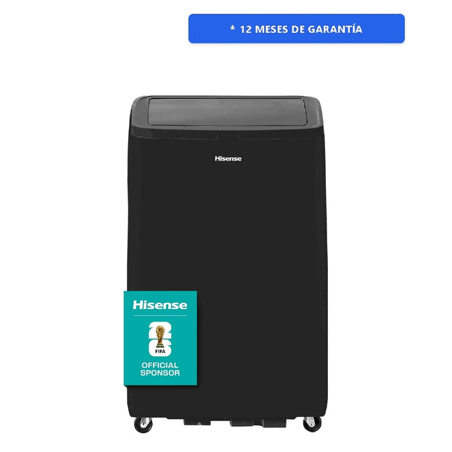 Aire Acondicionado Portatil Hisense AP14HWRL 11380 BTU de 115V 3 Vel Negro