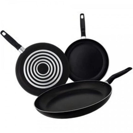 COMBO Batería Ekco 28824/92882 9 piezas Azul Marino + Juego de Sartenes T-Fal 125300 Inicia 20, 24, 30 cm