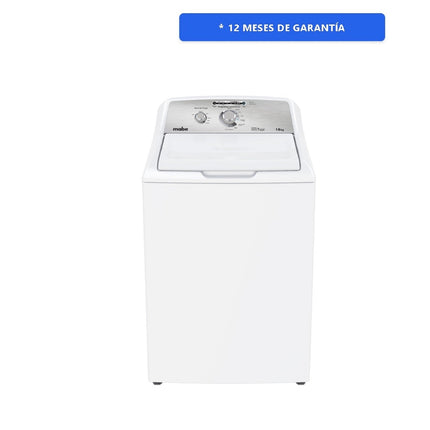 Lavadora Mabe LMA78112CBAB02 Aqua Saver Green 18 kg Blanca