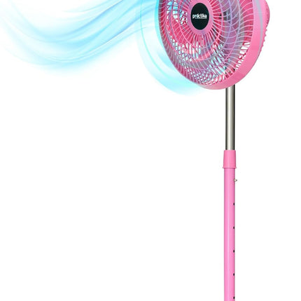 Ventilador Taurus PRACTIKA VENT 10 SF P 10” Rosa 3 Vel Altura Ajustable (66 a 88 cm)