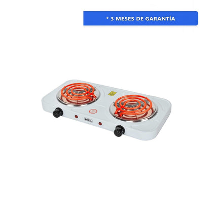 Parrilla eléctrica 2R-T de 2 Quemadores