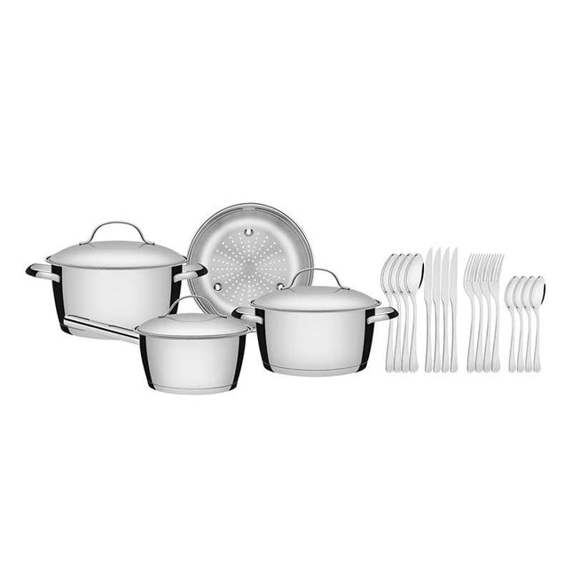 Bateria de Cocina Tramontina Allegra 65650243 23pz