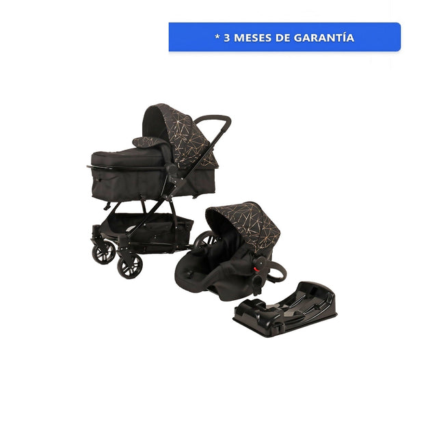 Carriola D'bebé Lulú Travel System Sistema De Viaje Negro