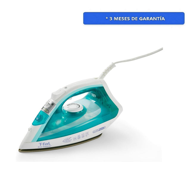 Plancha T-Fal FV1742U0 Eco Master de 1400 W blanca/azul