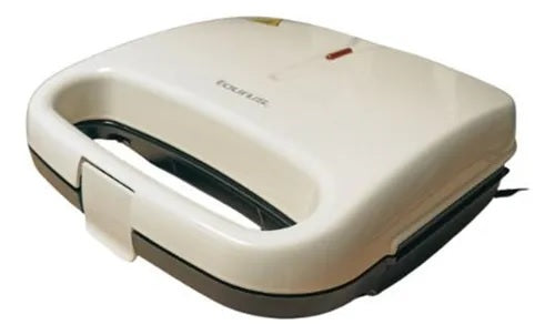 Sandwichera Placas Antiadherentes Taurus S2P IVORY Beige Y Negro