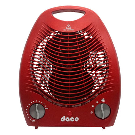 Calefactor Ventilador Dace CAEMRM04R Rojo