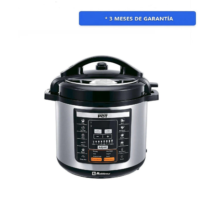 Olla de Presión Eléctrica Koblenz KMP-1200 IN 8 Litros Kitchen Magic Pot