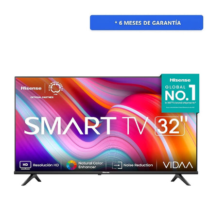 Pantalla Hisense 32A4KV 32" Pulgadas Smart TV VIDAA
