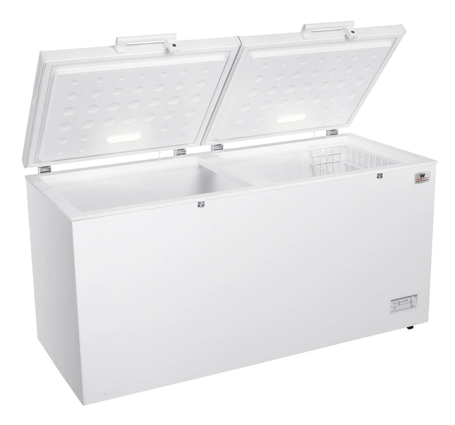 Congelador White Westinghouse WWCCF18508LHWDD 18 pies 2 puertas y luz interior