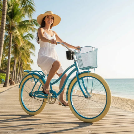 Bicicleta Mercurio Cruiser Retro Salpicaderas Rodada 26