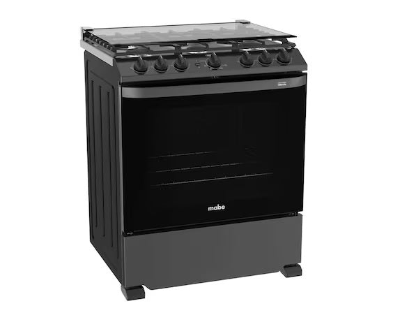 Estufa Mabe de Piso EMH7602JBS0 30" con 6 Quemadores de Gas