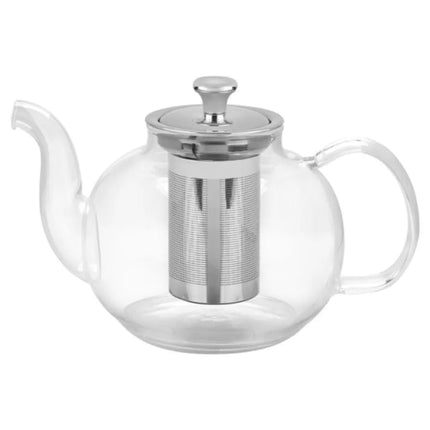 Paquete Batería Tramontina de Cocina 80112069 Lazio 8pz + Tetera 61764100 vidrio y acero inoxidable con infusor 1l