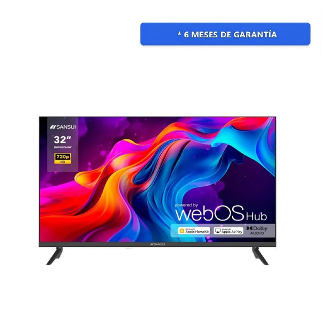 Pantalla Sansui SMX32VAHW32 Pulgadas 4K Smart Led