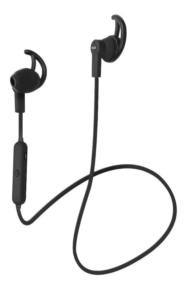 Audífonos Deportivos Rca HP61BTBK Negro Bluetooth Ipx4 Manos