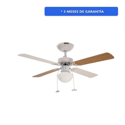 Ventilador de Techo Masterfan VDCOCLBL42 Condesa 42 Blanco MDF