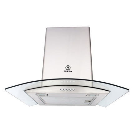 Campana extractora Supra CC-60 decorativa de pared de acero inoxidable