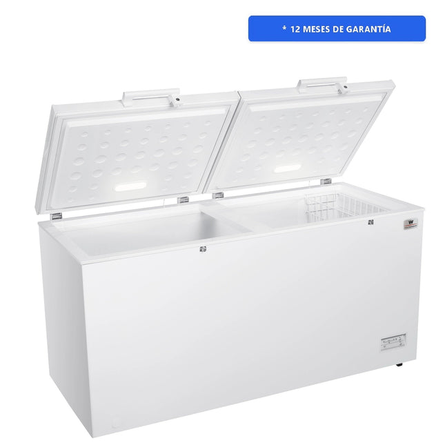 Congelador White Westinghouse WWCCF18508LHWDD 18 pies 2 puertas y luz interior