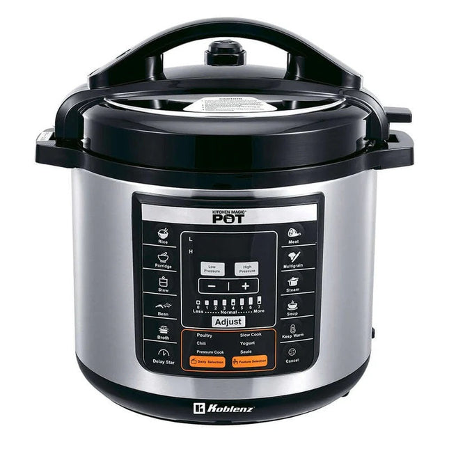 Olla de Presión Eléctrica Koblenz KMP-1200 IN 8 Litros Kitchen Magic Pot